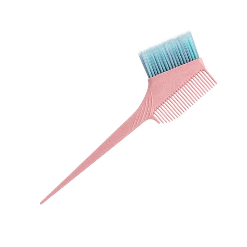 Herramienta de coloración del cabello versátil con tres filas de cerdas, herramienta de peinado, ideal para uso Personal y profesional