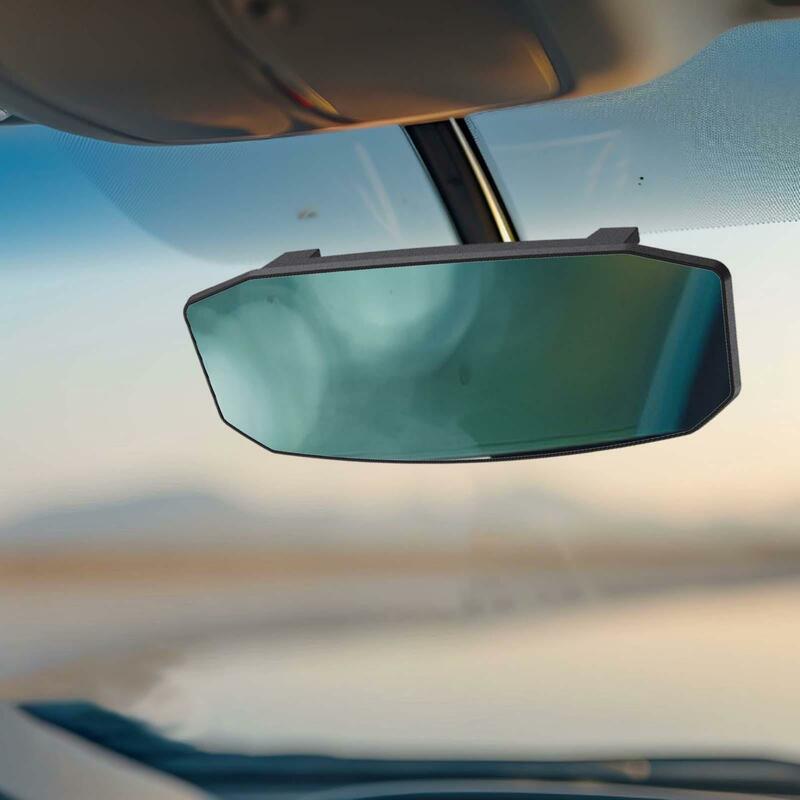 Kaca spion Interior mobil, cermin sudut lebar, kaca spion mobil, klip pada kaca spion panorama, kaca spion untuk Van SUV