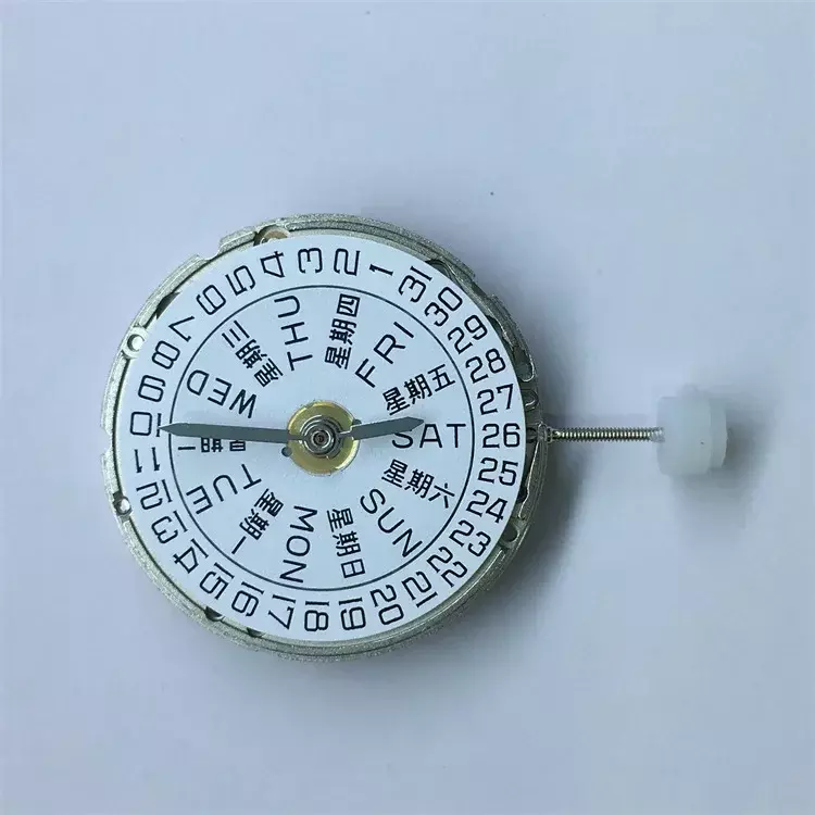 Mouvement de montre entièrement automatique, accessoires de mouvement de montre, tout neuf, Hangzhou Machinery 2836, calendrier de la semaine