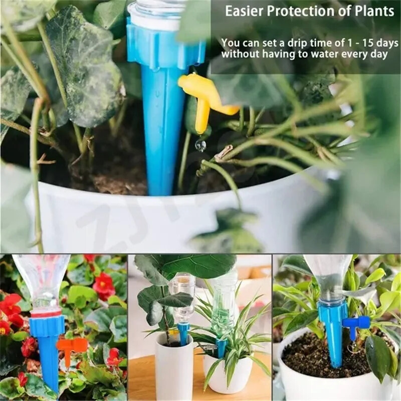 Drip irigasi bunga taman otomatis pot tanaman rumah Drippers sistem penyiraman rumah kaca Sprinkler nozel