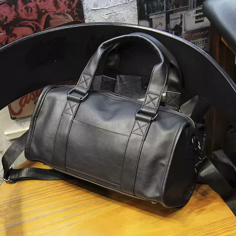 2024 New High Quality PU Leather Men's Fashion Shoulder Bag Simple Crossbody Messenger Trend Bag Unisex