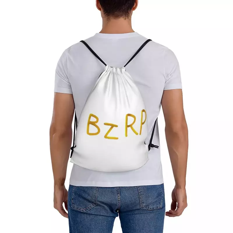 Bizarrap Cap (bzrp) Rucksäcke lässig tragbare Kordel zug Taschen Kordel zug Bündel Tasche Kleinigkeiten Tasche Bücher taschen für Mann Frau