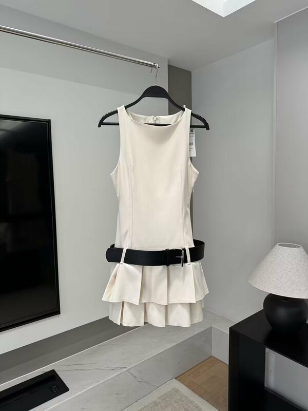 Neues elegantes Bund breites Kleid im Jumpsuit-Stil