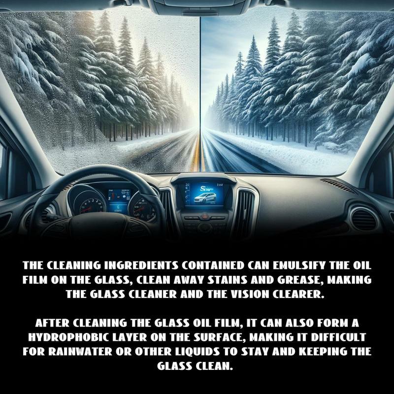 Autoglas Ölfilm reiniger Familie Glasöl reiniger schnelle Öl entfernung Auto Auto beschichtung Wasch scheibe Windschutz scheibe Fensterglas