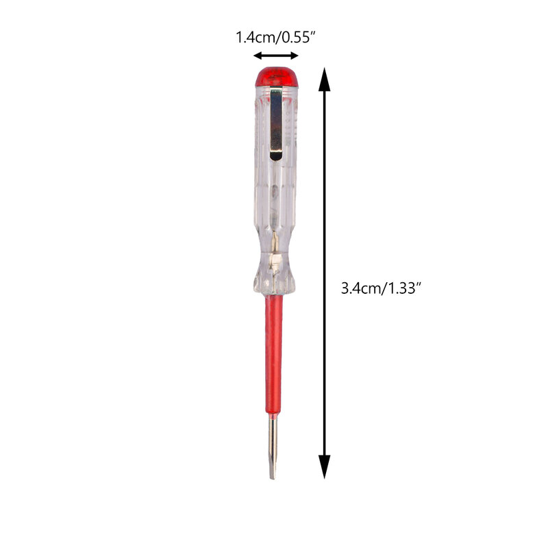 100-500V 90V-1000V Waterproof Voltage Tester Inductive Voltmeter Electric Pen Detector Double Head Screwdriver Probe for Home