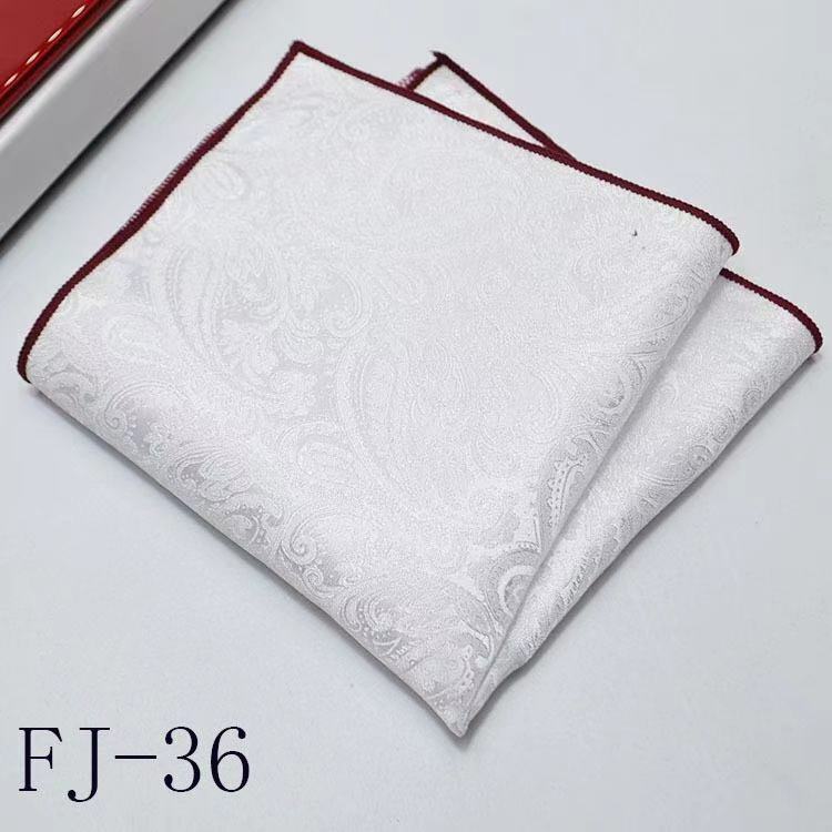 Moda lenço de seda lenços vintage lenço de bolso masculino quadrado listrado sólido rag ranho 25*25 cm