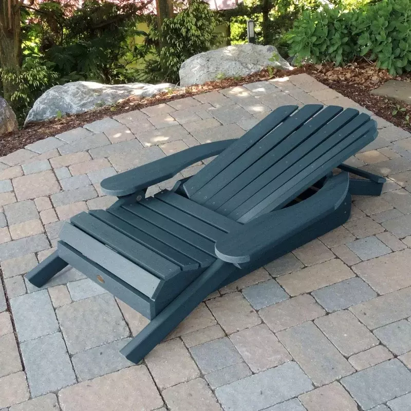 하이우드 해밀턴 접이식 안락 의자, 성인용, 난터켓 블루, 미국산