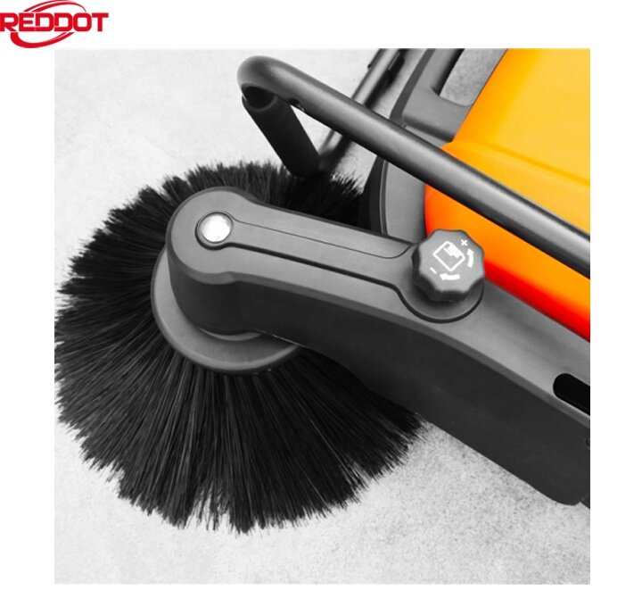 REDDOT attrezzatura per la pulizia economica spazzatrice per pavimenti industriale a spinta manuale con spazzola