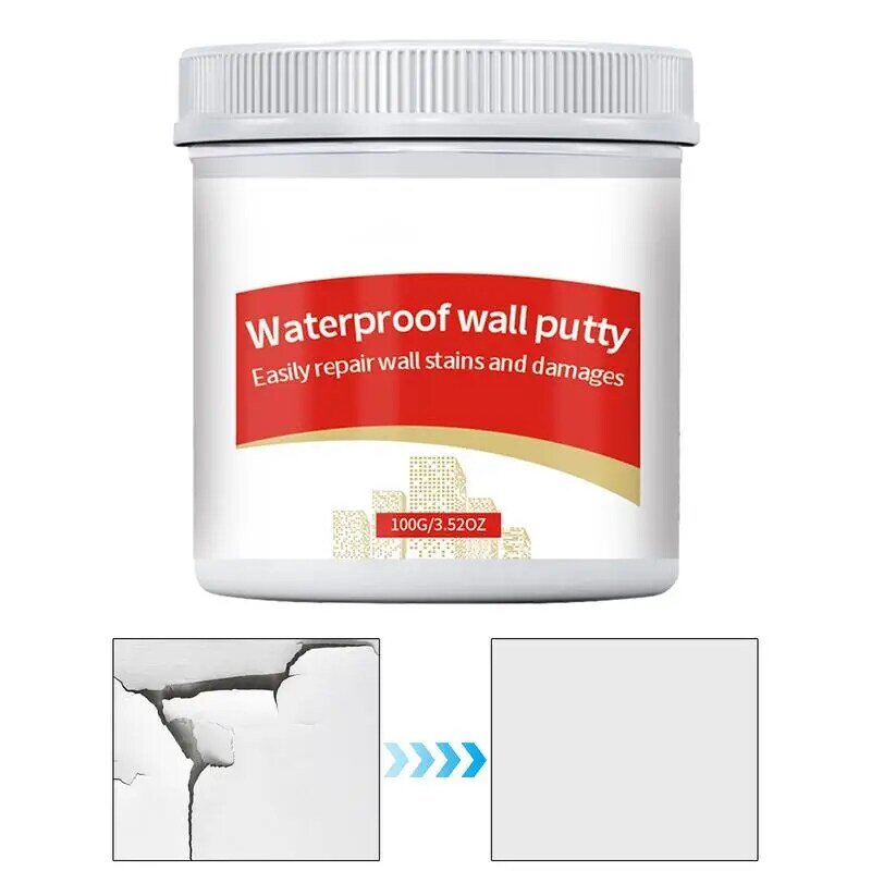 Spackle-Herramienta de reparación de pared multifuncional, crema de pasta, resistente al agua, suministros de fijación de pared de larga duración para el hogar