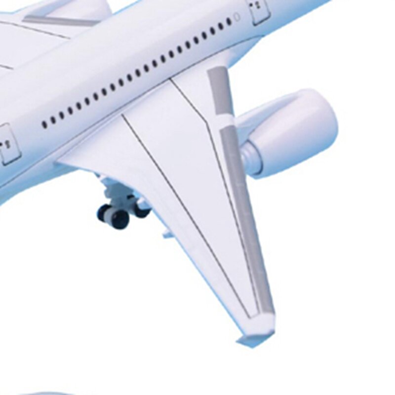 Lufthansa A350 modelo de aleación y plástico de aviación Civil, juguete a escala 1:400, colección de regalos, decoración de exhibición de simulación