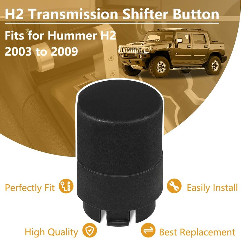 Ferramentas de botão de engrenagem Shifter para Hummer, transmissão Shifter, 2003, 2004, 2005, 2006, 2007, 2008, 2009