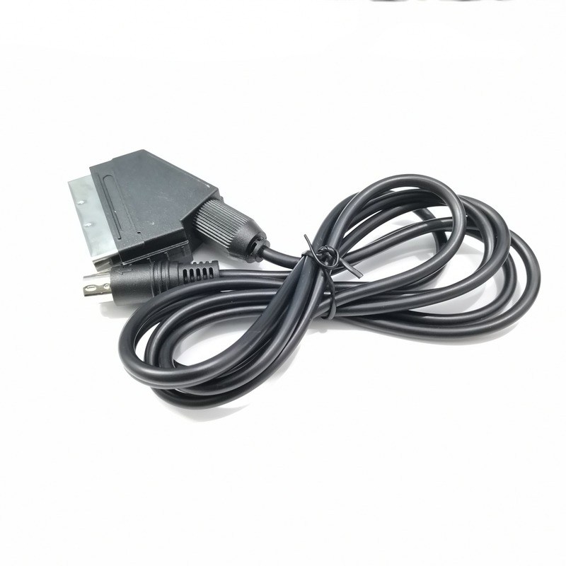 Cable de plomo RGB Scart para Sega Mega Drive 2, Genesis 2 Megadrive 2 MD2, AV Scart, 1,8 m, D11 20, envío directo