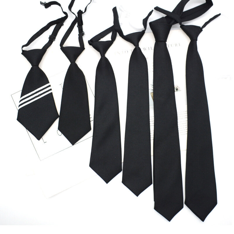 Gravata grátis estilo de academia coreano juvenil masculina e feminina, casual, gravata preta simples, acessórios para presente, rosa, inverno, novo, 2023