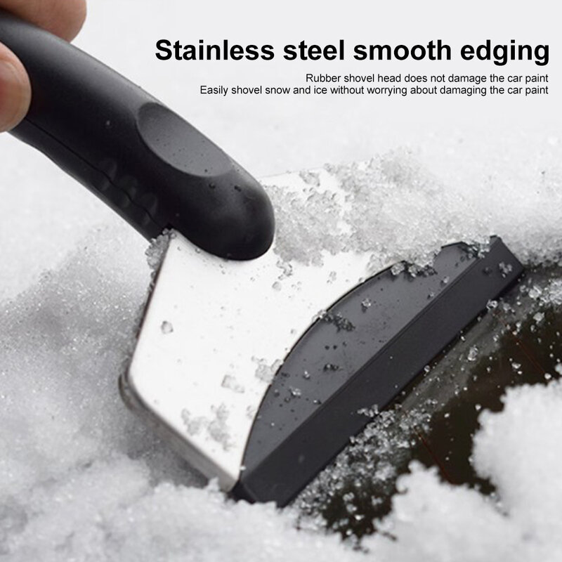Durable Car Snow Shovel Car Windshield Snow Removal Scraper Ice Shovel Window Cleaning Tool for All Car Accessories Removal