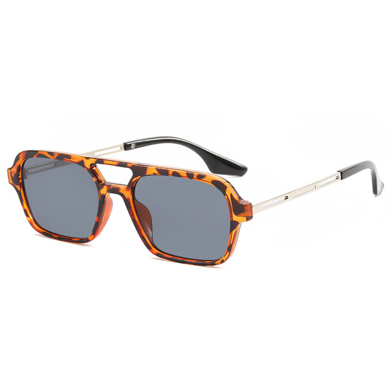 Очки солнцезащитные женские квадратные, небольшие брендовые дизайнерские солнечные очки конфетных цветов, в стиле ретро, с защитой от ультрафиолета, с синими зеркальными линзами, для вождения