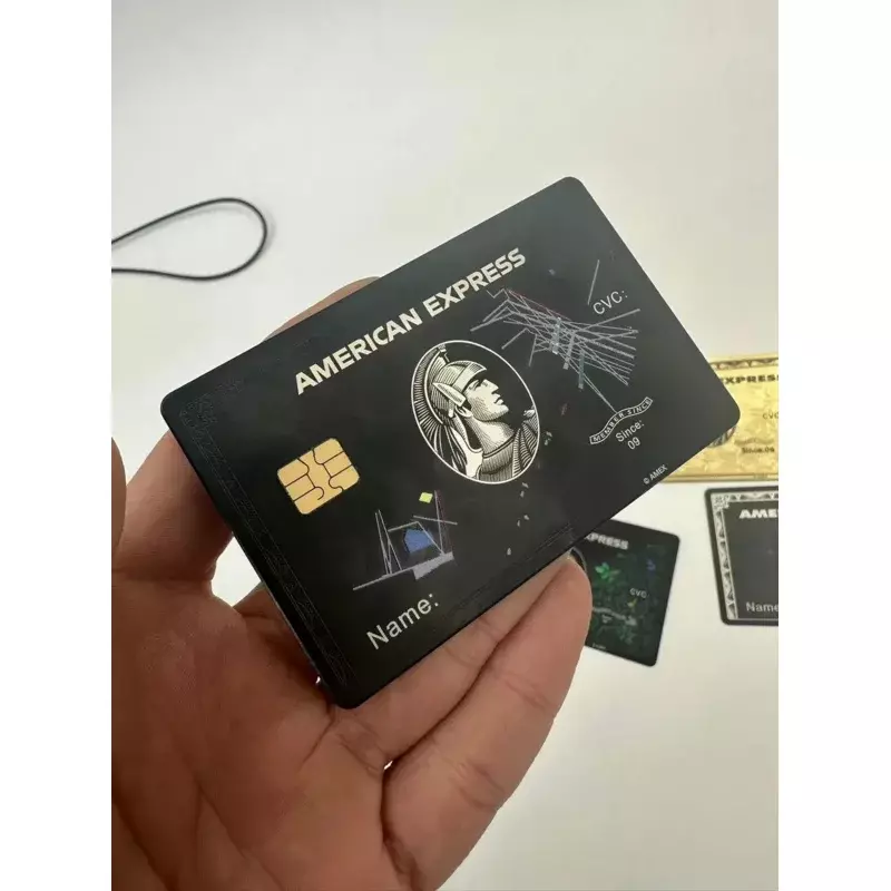 Benutzer definierte, benutzer definierte Metall karten, ersetzen Sie Ihre alten Kreditkarten durch amerikanische, schwarze Karten, Karten, Centurion-Karten.
