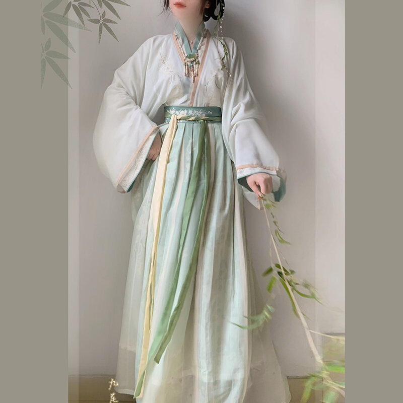 Vestido chinês tradicional hanfu para mulheres, fantasia de dança, princesa antiga cosplay, roupa oriental diária, outono, novo