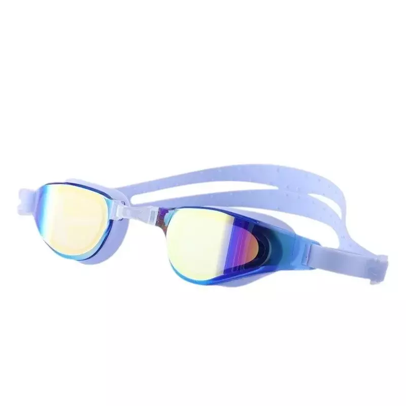 Outdoor Waterproof Anti-fog Swimming Glasses Men Women Large Frame with Silicone Earplugs Swimming Goggles Water Sports Eyewear
