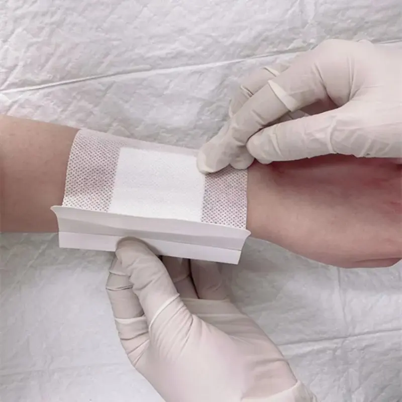 3pcs perban luka plester perban tahan air bernapas plester perekat untuk pertolongan pertama Band Aid 10*10cm/10*15cm/10*20cm