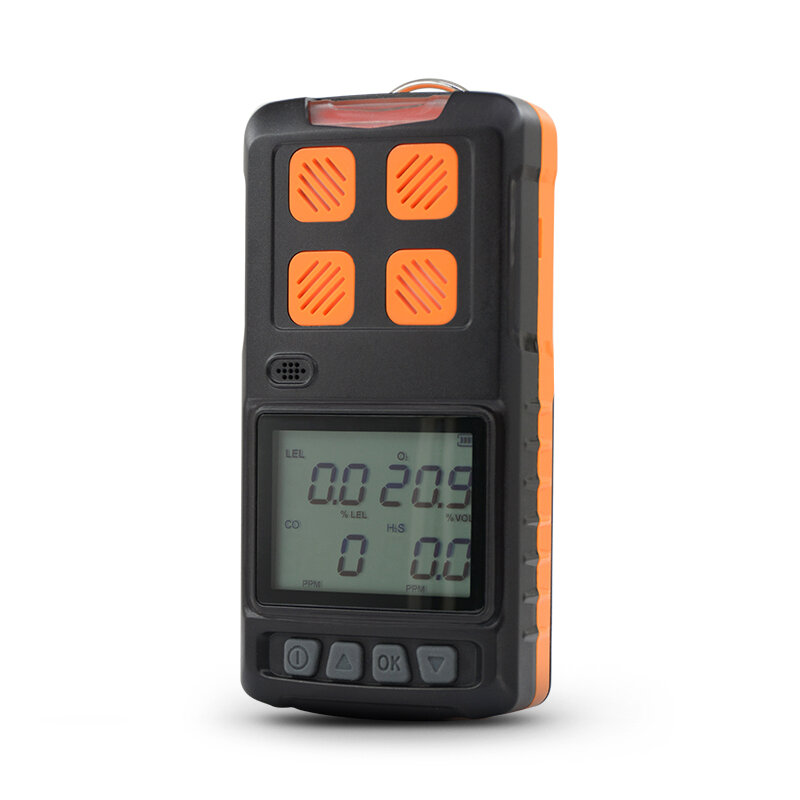 UpgradeMK-601 Portable 4 in 1 Gas Detector with Alarm Portable multi Gas Detector Origin manufactured