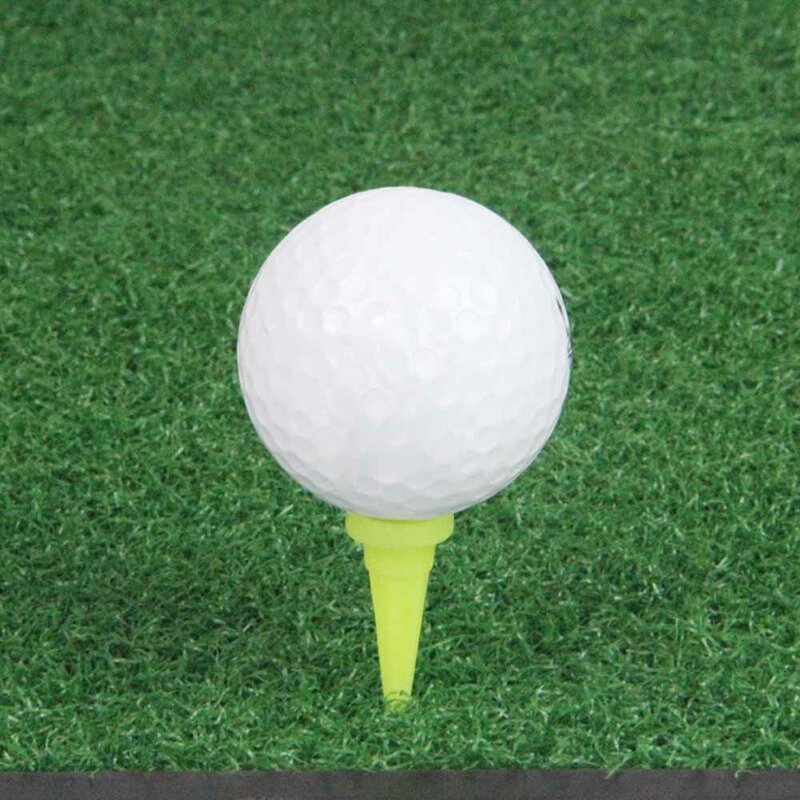 50 sztuk/zestaw 36mm HDPE plastikowe kołeczek golfowy Tees uchwyt wymiana zakres jazdy uderzenie trener klub akcesoria losowy kolor
