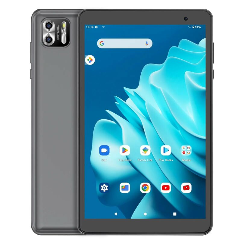 Pritom 8 Inch Tablet Android 13, 8Gb (4 + 4 Expansie) Ram 64Gb Rom, 1Tb Uitbreiden, 1280X800 Ips Scherm 5000Mah Batterij, Dubbele Camera, Wifi