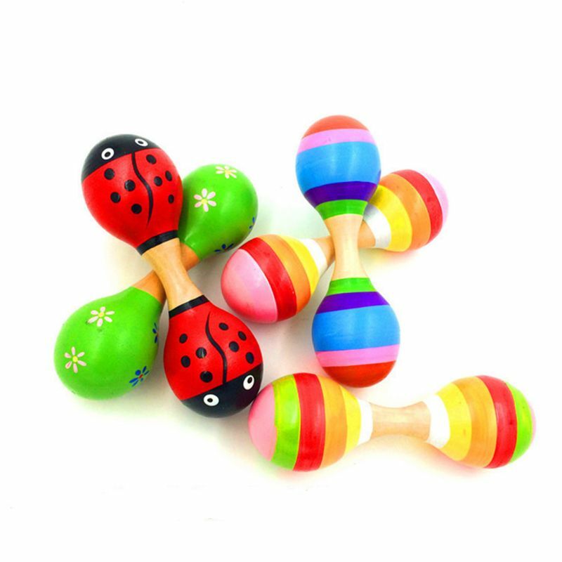 Q0KB Kids for Play Toy Double for Head Sand Hammer Portable Multifunctional Table Game Music Instrument Rattle Shaker Baby Gi