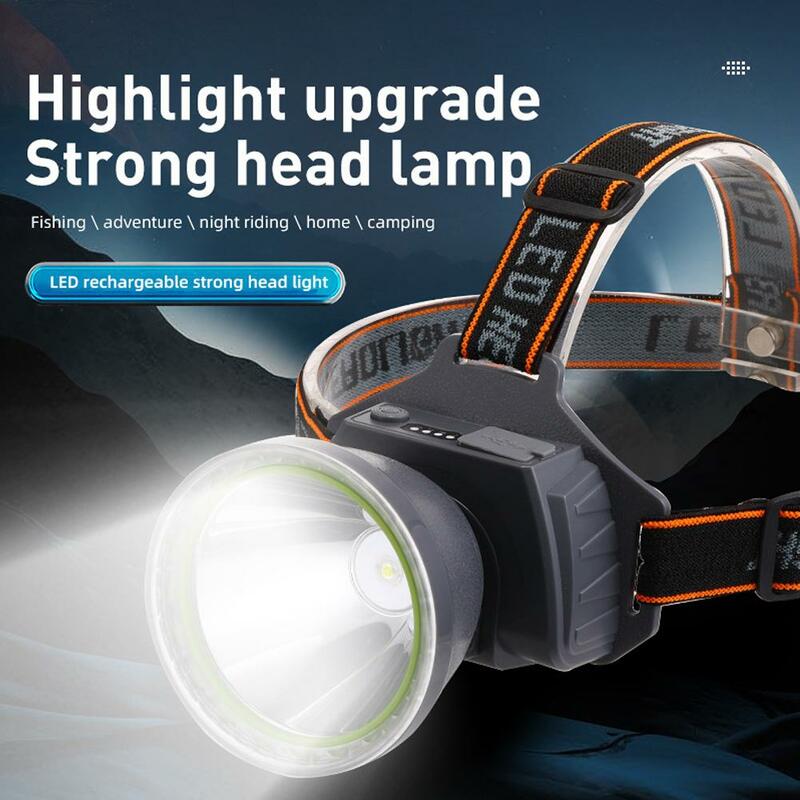 防水LEDヘッドランプ,非常に明るいライト,長距離照明,屋外ヘッドライト,o9h4
