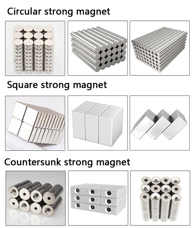 10pcs/LOT Magnet 2x2x2/3x3x3/4x4x4/5x5x5/10x10x10 mm N35 Strong Square NdFeB Rare Earth Magnet Neodymium Magnets For Motor cube
