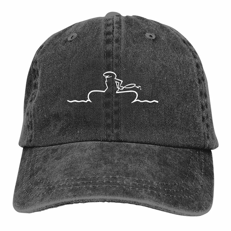 Desenhos animados sol sombra chapéus para homens e mulheres, tão engraçado bonés de beisebol, boné repicado La Linea