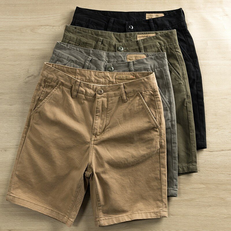 Calça casual masculina de carga, calça esportiva de verão, tamanho grande, fina, moda treino, shorts largas, secagem rápida, E20