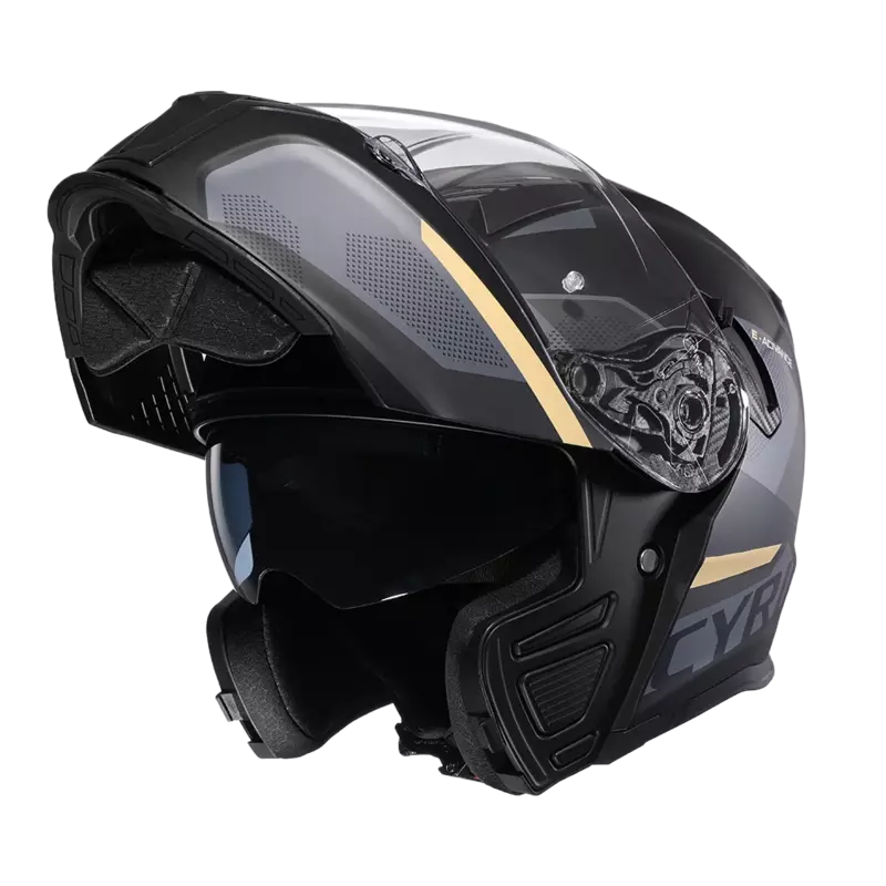 Casco de motocicleta Modular abatible hacia arriba de doble visera, casco de cara completa para adultos, hombres y mujeres, aprobado por DOT