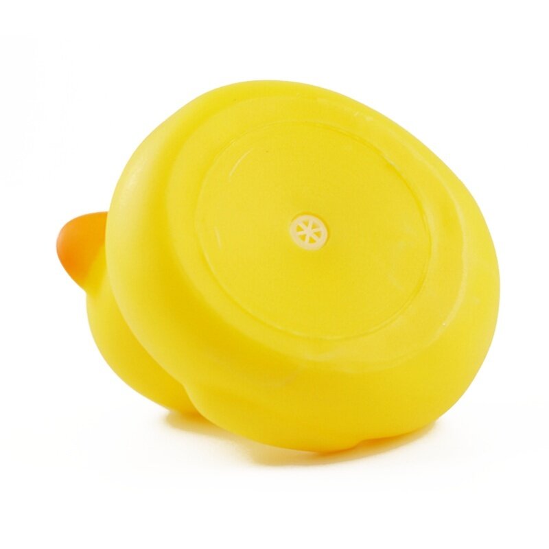 Niedliche kleine gelbe Ente Baby Bad Spielzeug Squeeze Gummi BB Badewasser Spaß Spielzeug Rennen klassische quietschende Kinderspiel zeug