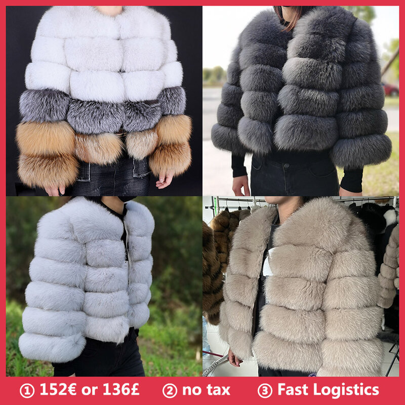 MAOMAOKONG-abrigo de piel de zorro 2023 Natural para mujer, chaqueta de piel de mapache 100% Natural, chaleco de moda de lujo para invierno