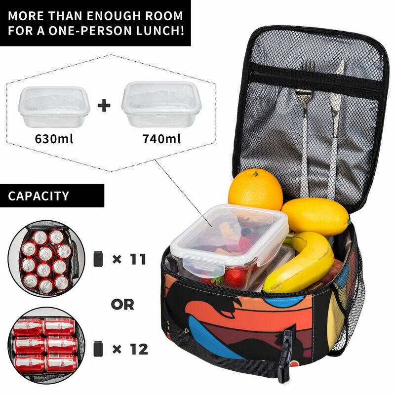 Borsa per il pranzo isolata Surf Arrakis Lunch Box Tote Food Handbag