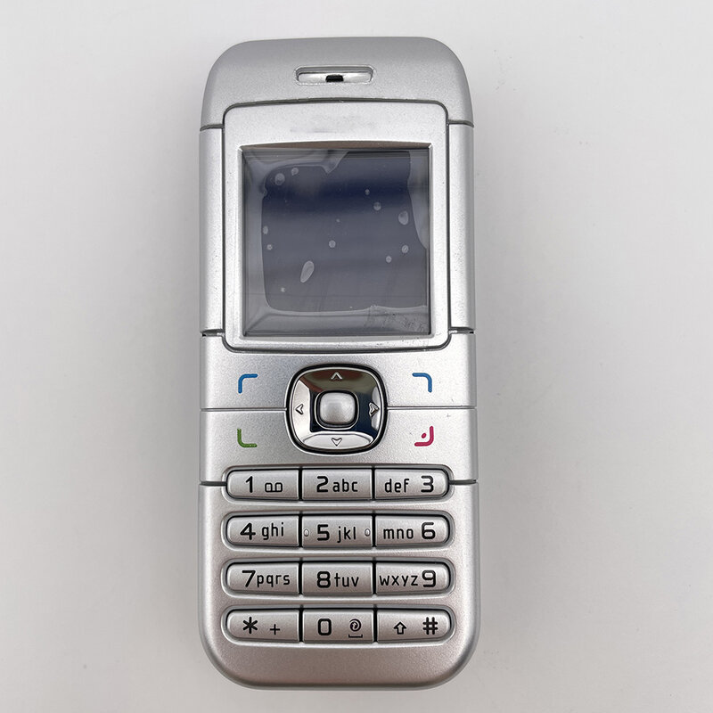 Originele Ontgrendelde 6030 Mobiele Telefoon Russische Arabische Hebreeuw Toetsenbord Gemaakt In Finland