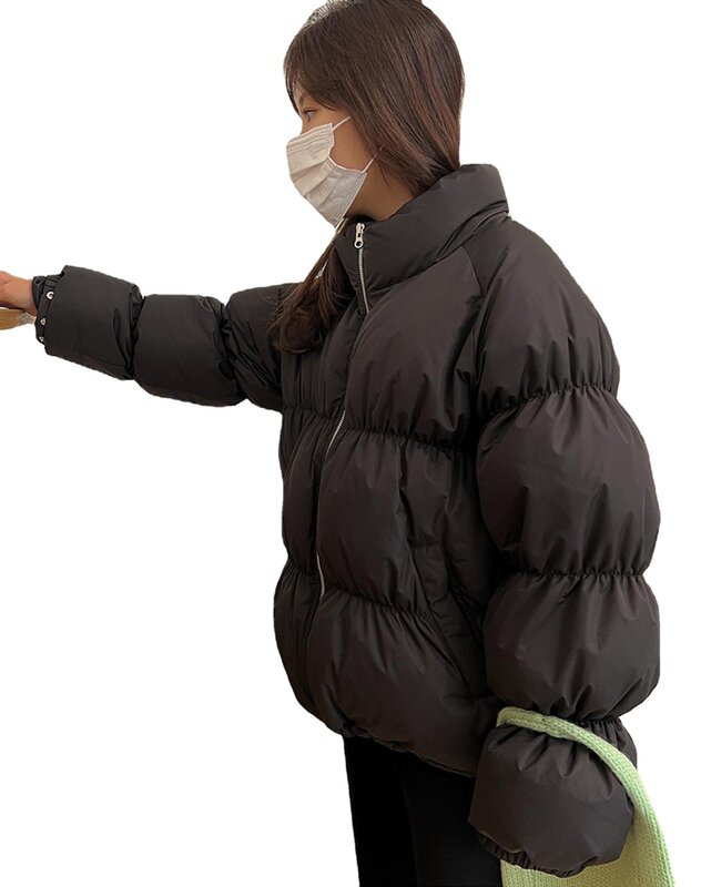 LSMR 2022 зимние женские пальто на белом утином пуху средней длины