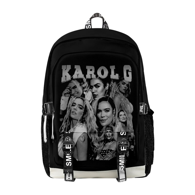 Hot Karol G ransel 2023 tas sekolah gaya kasual ransel Wanita Pria anak perempuan anak laki-laki uniseks tas buku tas