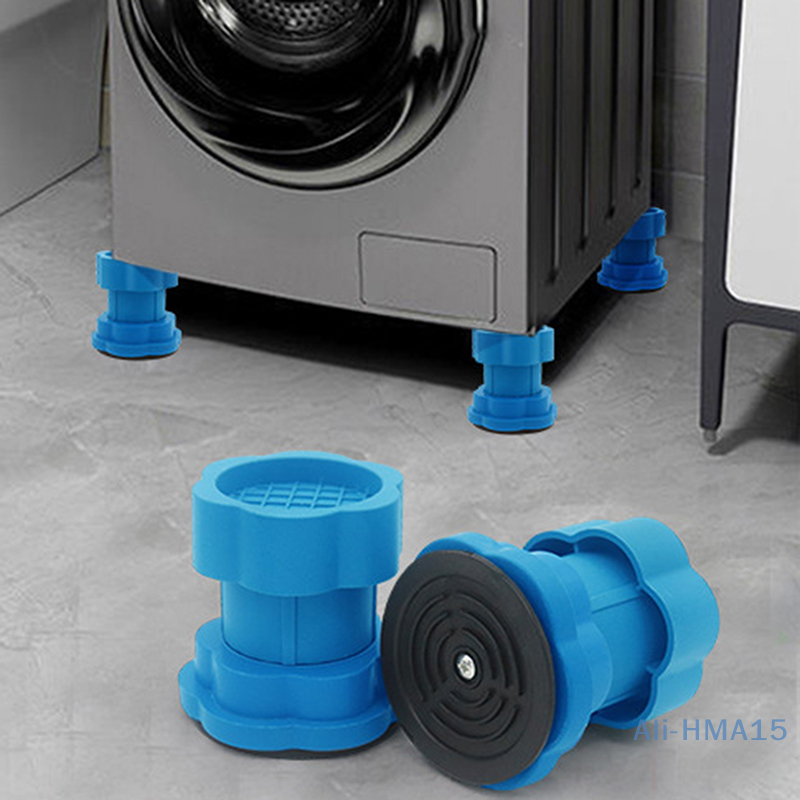 Adjustable Height Washing Machine Foot Pads Anti Vibration Refrigerator Base Fixed Non-Slip Pad Support Dampers Stand