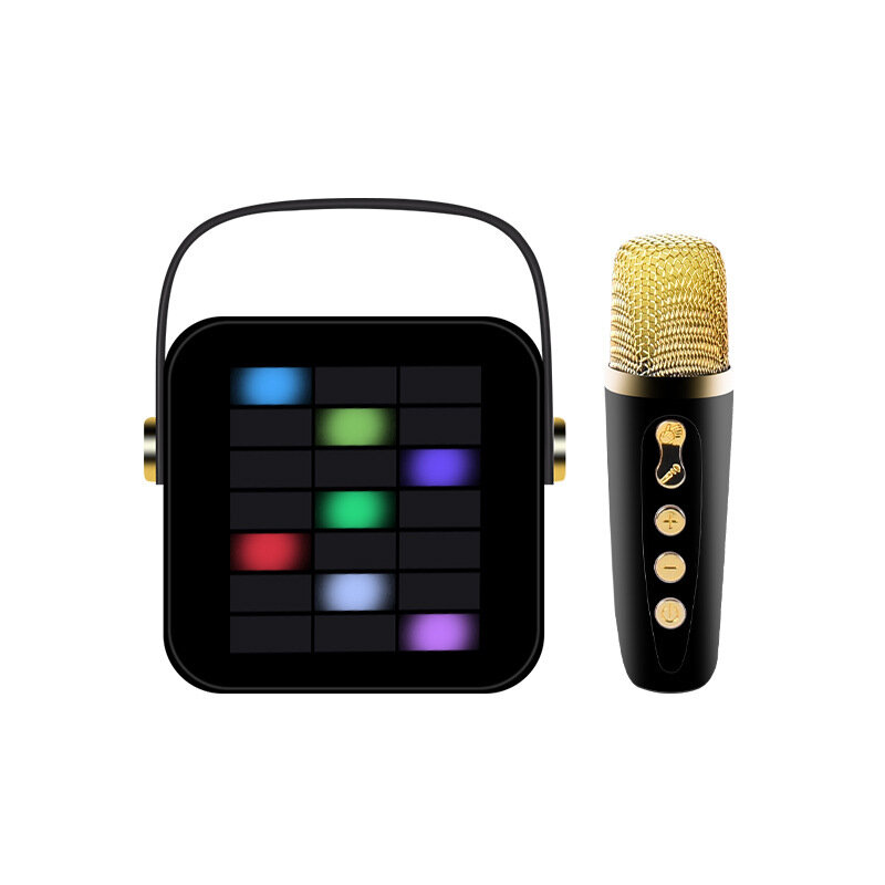 Altavoz de alta gama con Bluetooth para niños, altavoz pequeño con micrófono de Karaoke Ktv para el hogar, columna de altavoz profesional para cantar