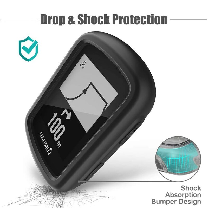 2 Stuks Gehard Glas + Siliconen Case Voor Garmin Edge 840 540 530 830 1040 1030 520 130 Plus Gps Stopwatch Screen Protector Cover