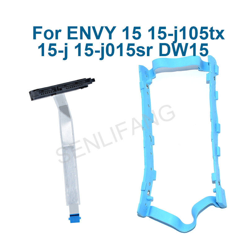 New Laptop Hard Drive Cable Connector 6017B0416801 & Bracket Caddy For 15 15-j105tx 15-j 15-j015sr
