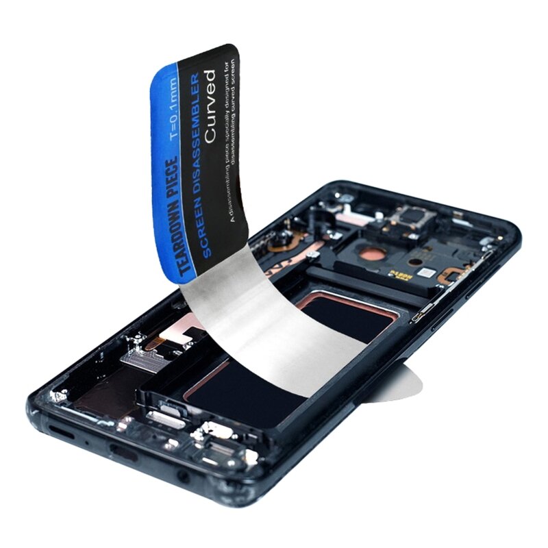 Outil d'ouverture de l'écran LCD, carte en acier inoxydable M5TD téléphone portable démonter outil de réparation pour les accessoires de réparation des smartphones