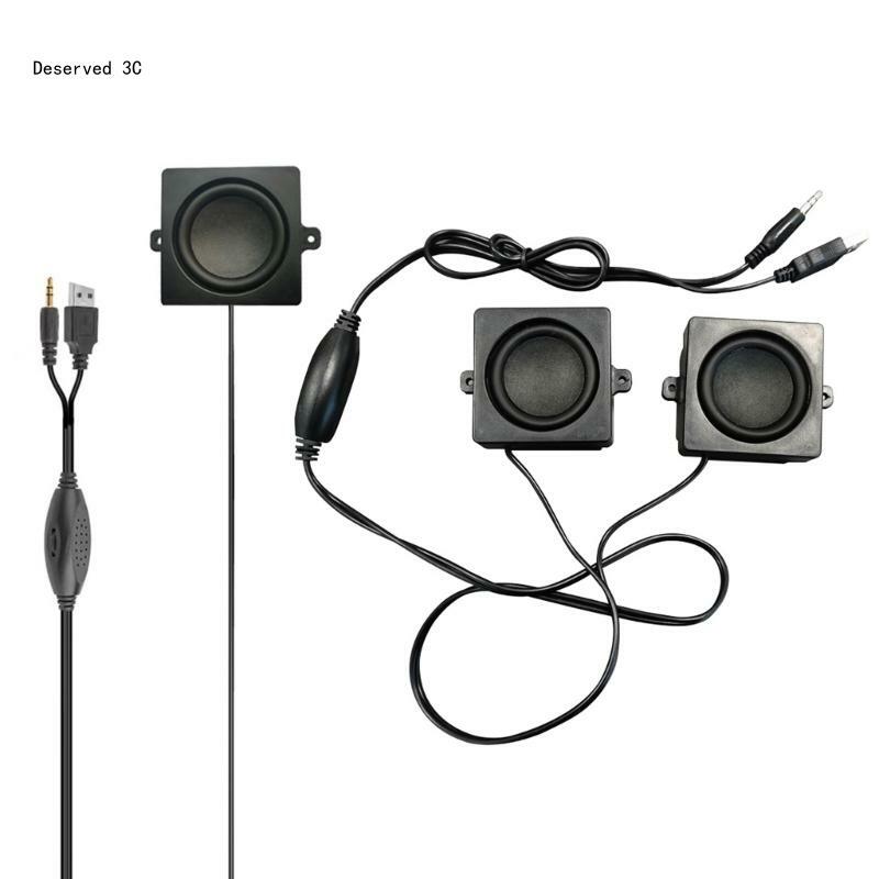 Mini alto-falante R9CB USB 5V para RaspberryPi 4B/3B+ recursos áudio aprimorados