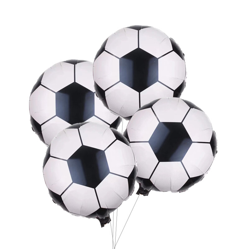 4Pcs บอลลูนเบสบอลฟุตบอลสำหรับ Happy วันเกิดเด็กของขวัญเด็กเกมธีมปาร์ตี้ Air บอลลูนอุปกรณ์