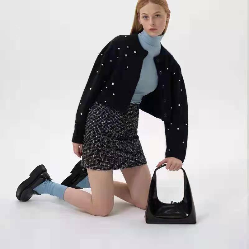 Pojedyncze luksusowe błyszczące torebki na ramię modna torba pod pachami dla kobiet na co dzień wysokiej jakości Messenger wszechstronna moda Crossbody