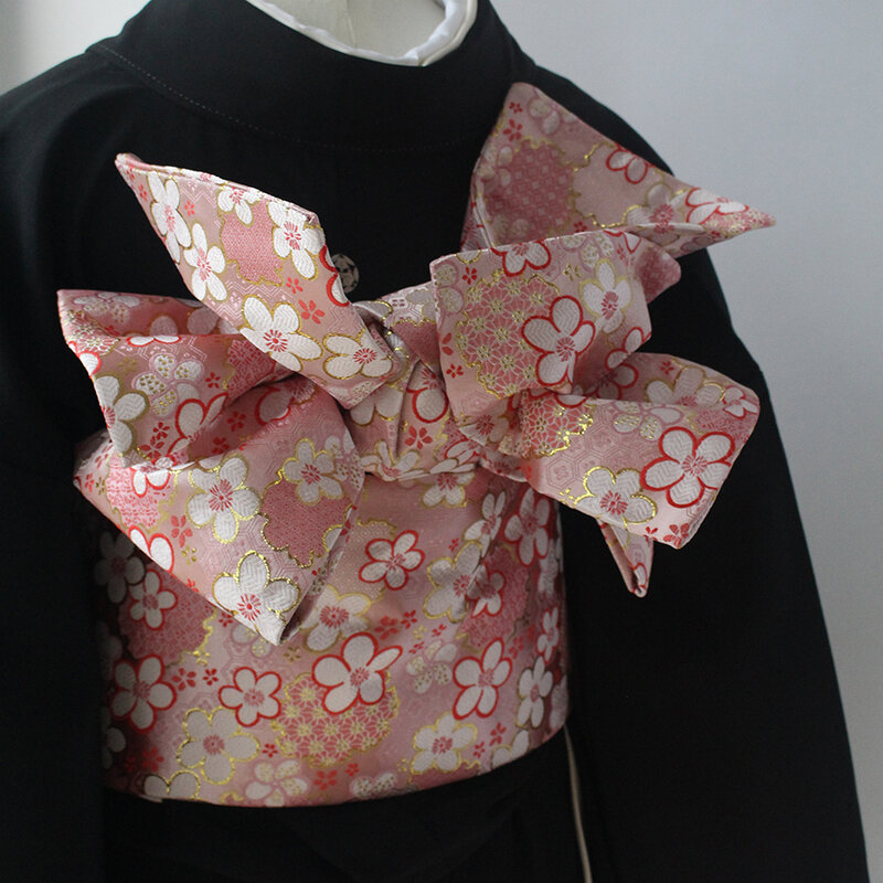 Obi für Frauen Japanischen Traditionellen Kimono Bogen Verknotet Kleid Gürtel