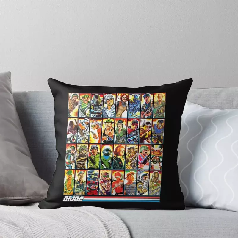 G.I. Joe in the 80s! Throw Pillow