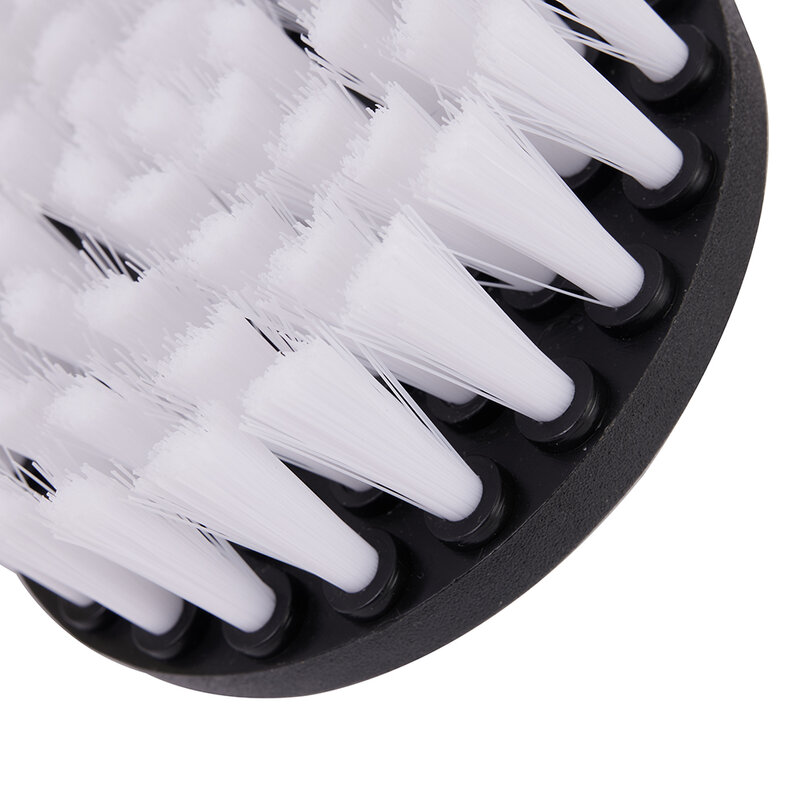 Universal Soft Drill Brush 100mm 4Inch Accessory Cleaning For Carpet For Leather For Upholstery Replacement Useful
