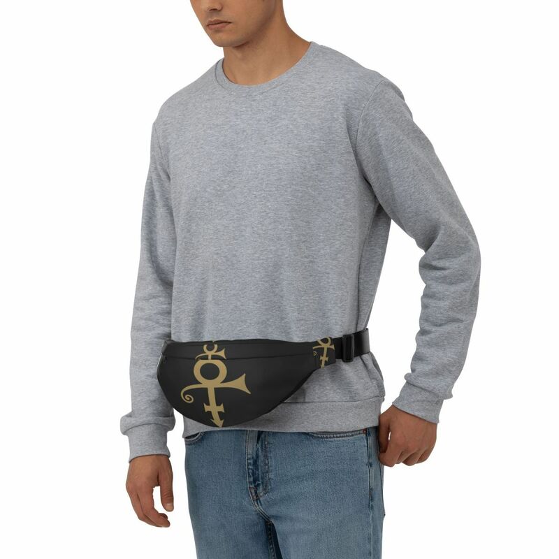 Prince Paisley Park-riñonera Unisex, bolso cruzado multifunción, bolso de pecho, paquete de cintura de viaje corto
